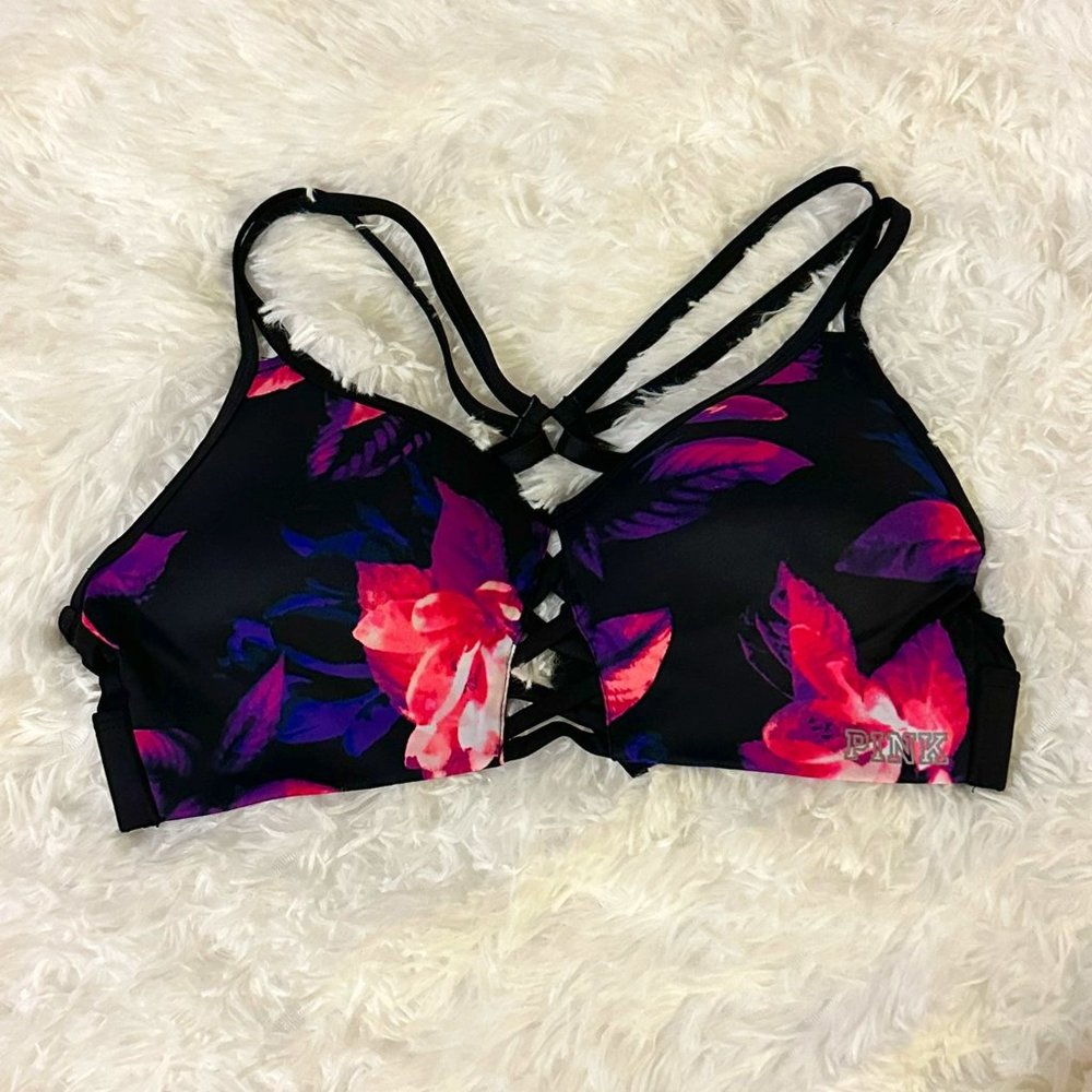 Pink Victoria Secret Ultimate Sports Bra